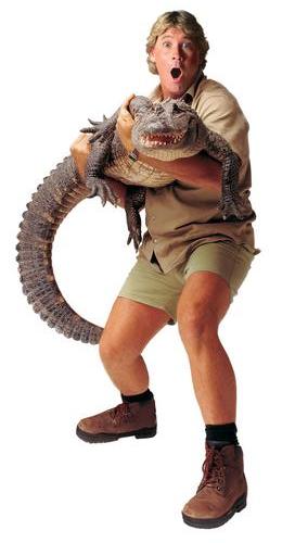 This is my enemy, the human codenamed the &#8220;Crocodile Hunter.&#8221; He has humiliated many of my brethren over the years and I intend to exact my revenge against the human fool. 